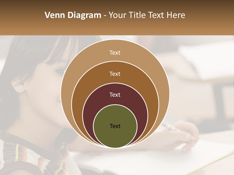 Boy Caucasian Child PowerPoint Template