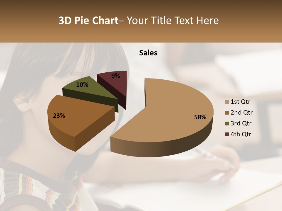 Boy Caucasian Child PowerPoint Template