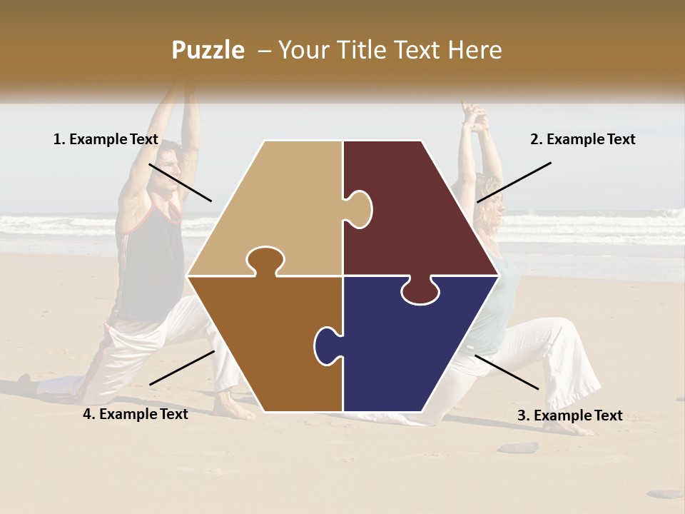 Happy Men Spirituality PowerPoint Template