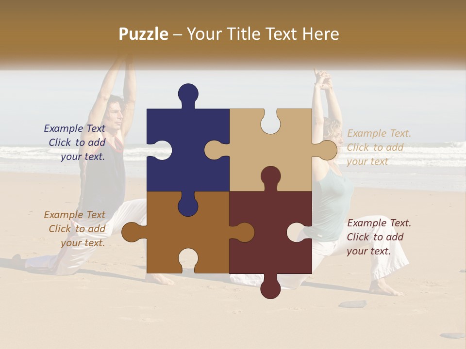 Happy Men Spirituality PowerPoint Template