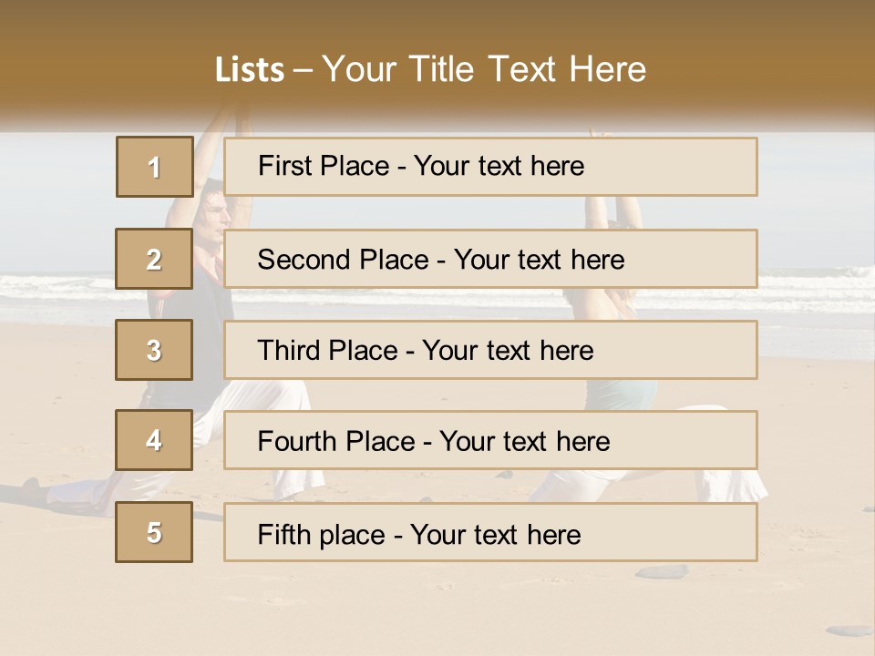 Happy Men Spirituality PowerPoint Template