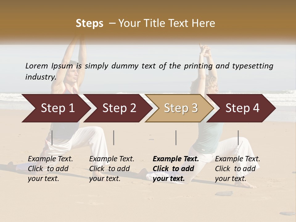 Happy Men Spirituality PowerPoint Template