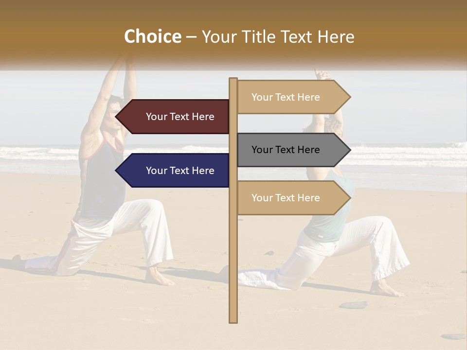 Happy Men Spirituality PowerPoint Template