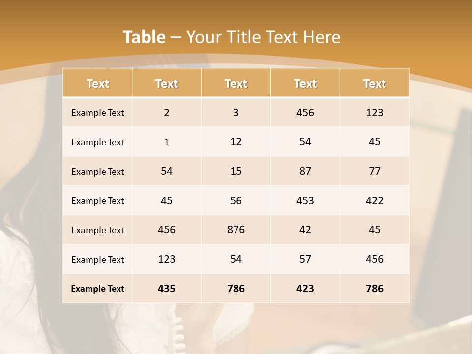 Happy Office Beautiful PowerPoint Template