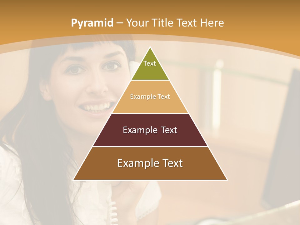 Happy Office Beautiful PowerPoint Template