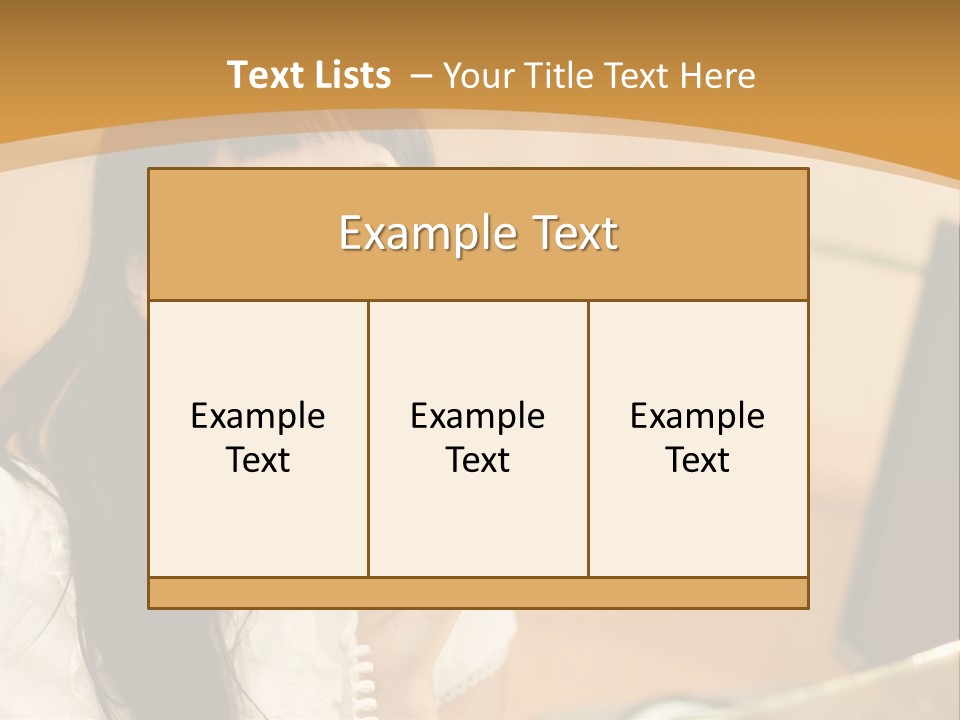 Happy Office Beautiful PowerPoint Template