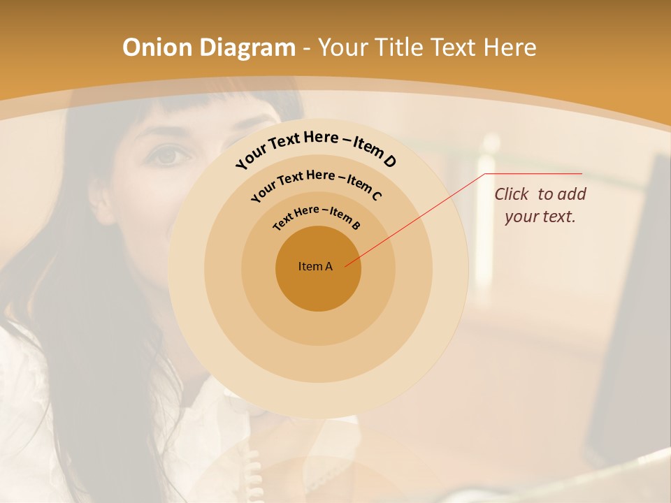 Happy Office Beautiful PowerPoint Template