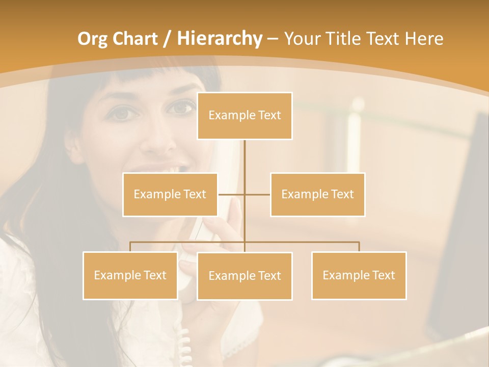 Happy Office Beautiful PowerPoint Template