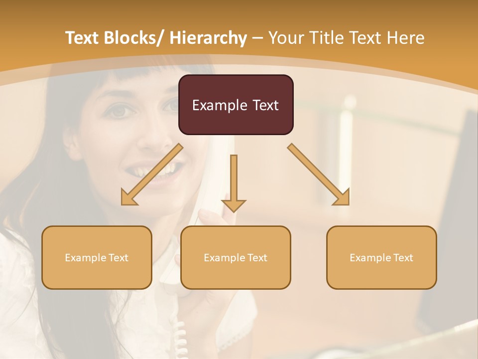 Happy Office Beautiful PowerPoint Template