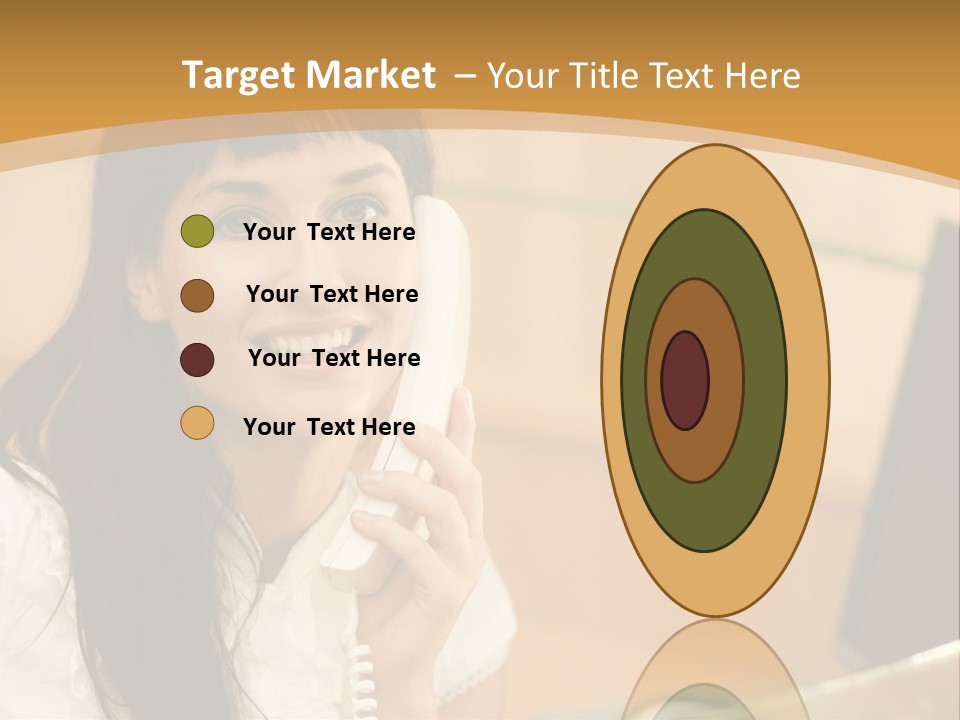 Happy Office Beautiful PowerPoint Template