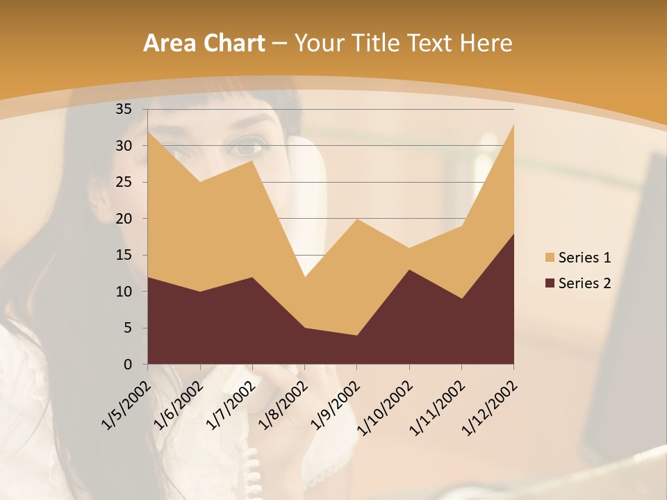 Happy Office Beautiful PowerPoint Template