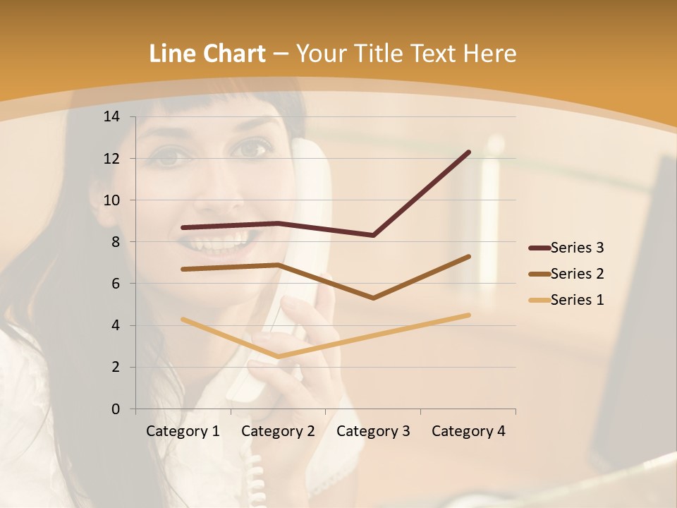 Happy Office Beautiful PowerPoint Template