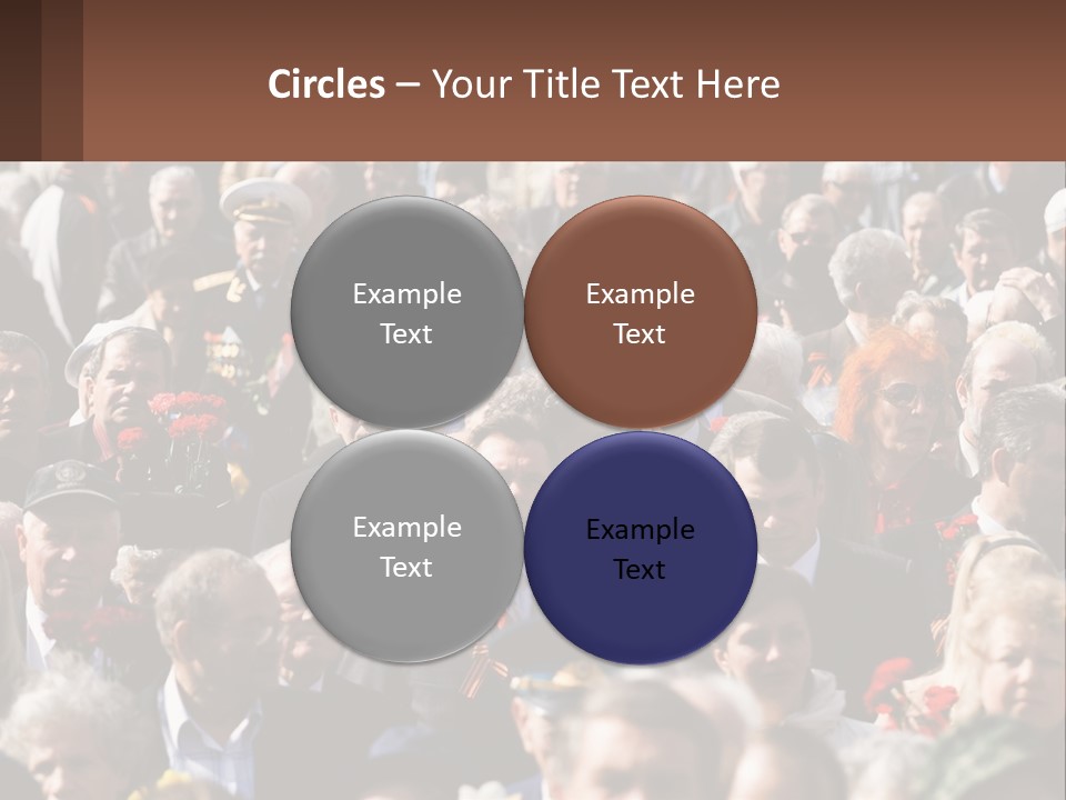 Single Mother Sunset PowerPoint Template