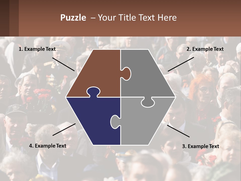 Single Mother Sunset PowerPoint Template