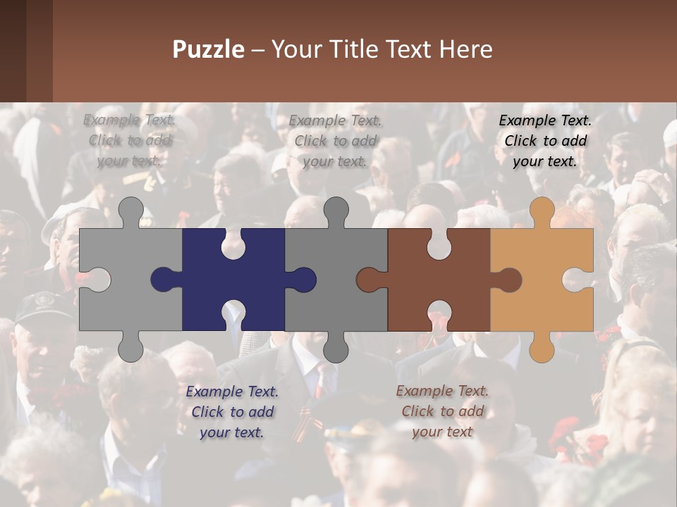 Single Mother Sunset PowerPoint Template