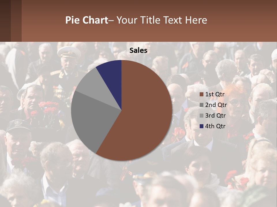 Single Mother Sunset PowerPoint Template