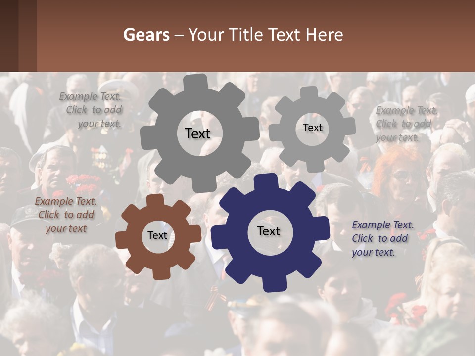 Single Mother Sunset PowerPoint Template