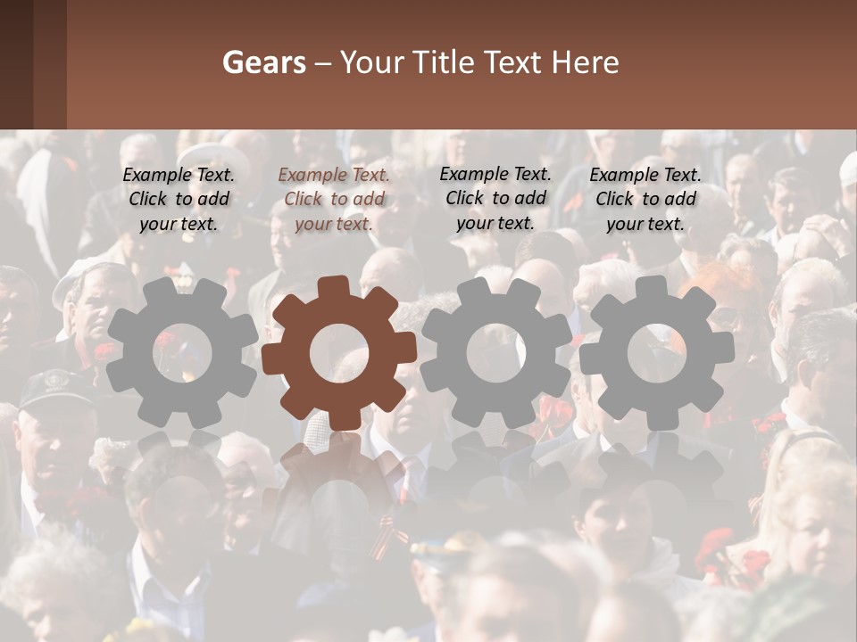 Single Mother Sunset PowerPoint Template