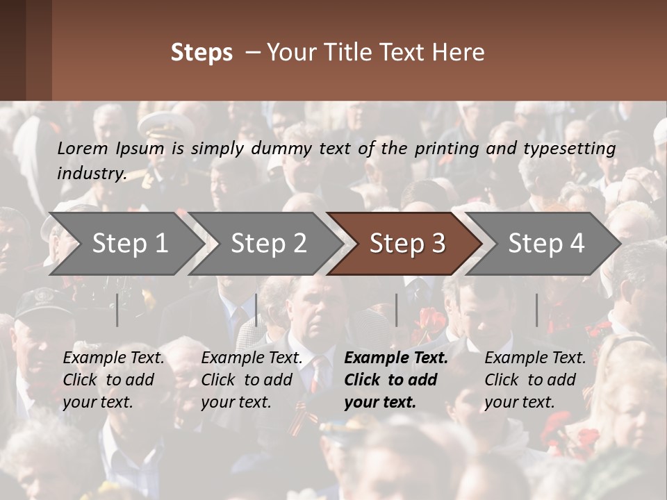 Single Mother Sunset PowerPoint Template