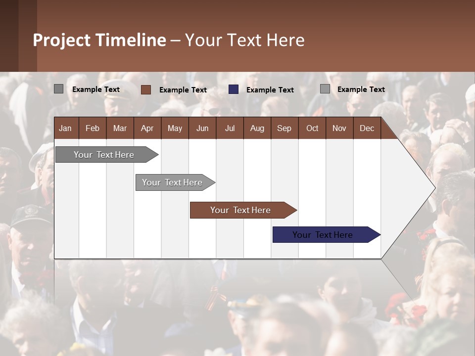 Single Mother Sunset PowerPoint Template