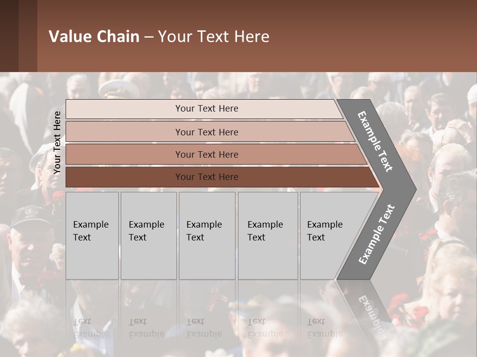 Single Mother Sunset PowerPoint Template