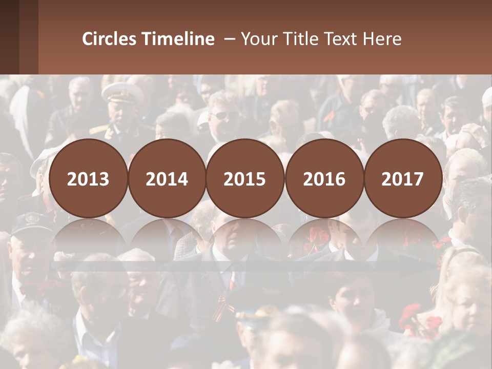 Single Mother Sunset PowerPoint Template