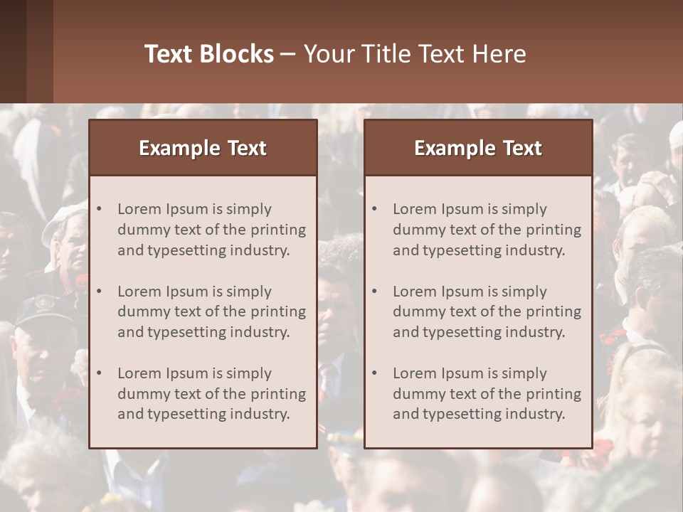 Single Mother Sunset PowerPoint Template