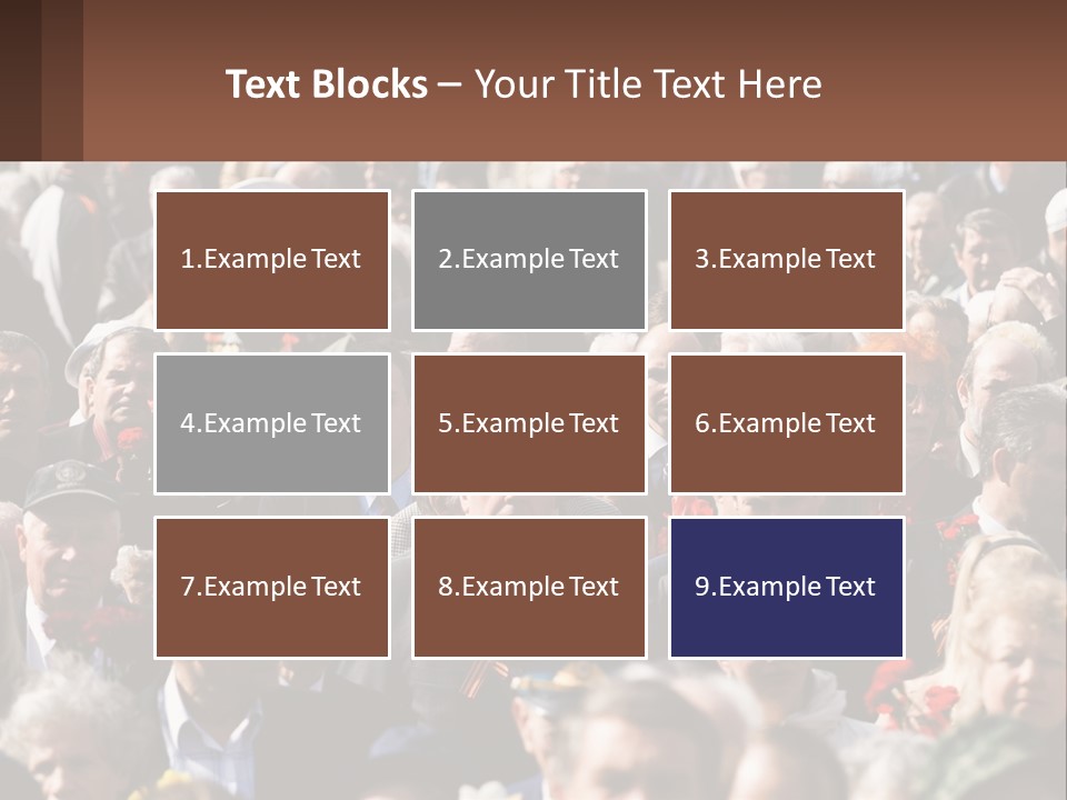 Single Mother Sunset PowerPoint Template