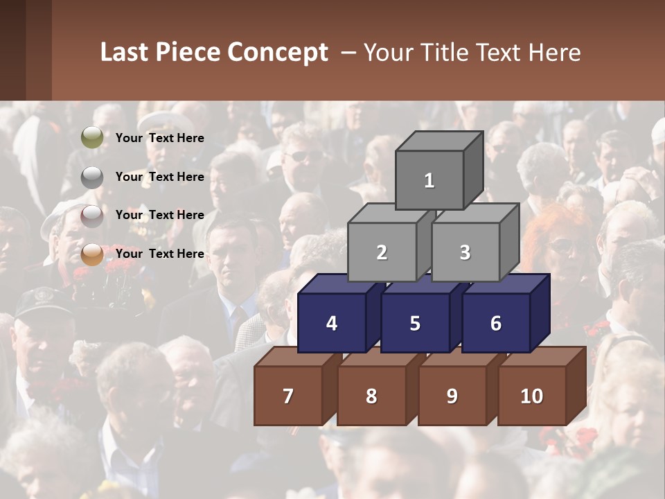 Single Mother Sunset PowerPoint Template