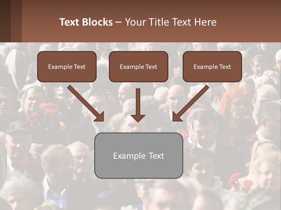 Single Mother Sunset PowerPoint Template