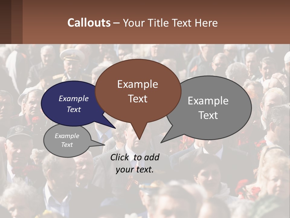 Single Mother Sunset PowerPoint Template