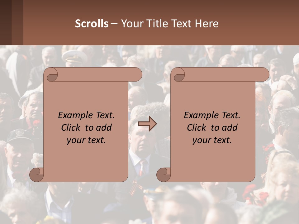 Single Mother Sunset PowerPoint Template