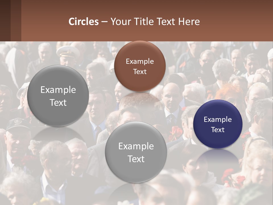 Single Mother Sunset PowerPoint Template