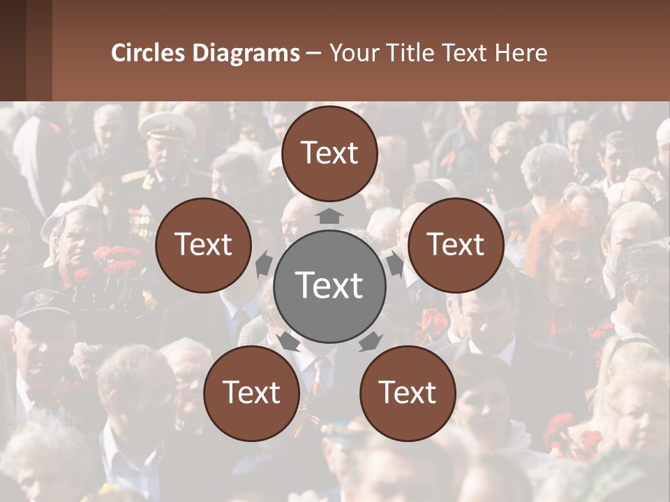 Single Mother Sunset PowerPoint Template