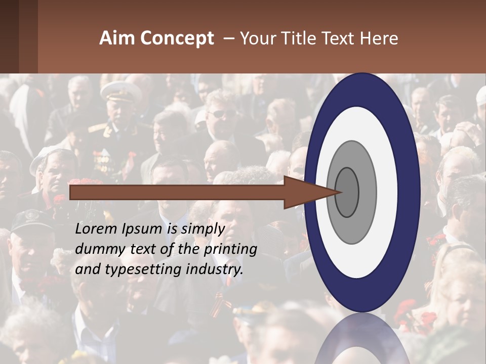 Single Mother Sunset PowerPoint Template