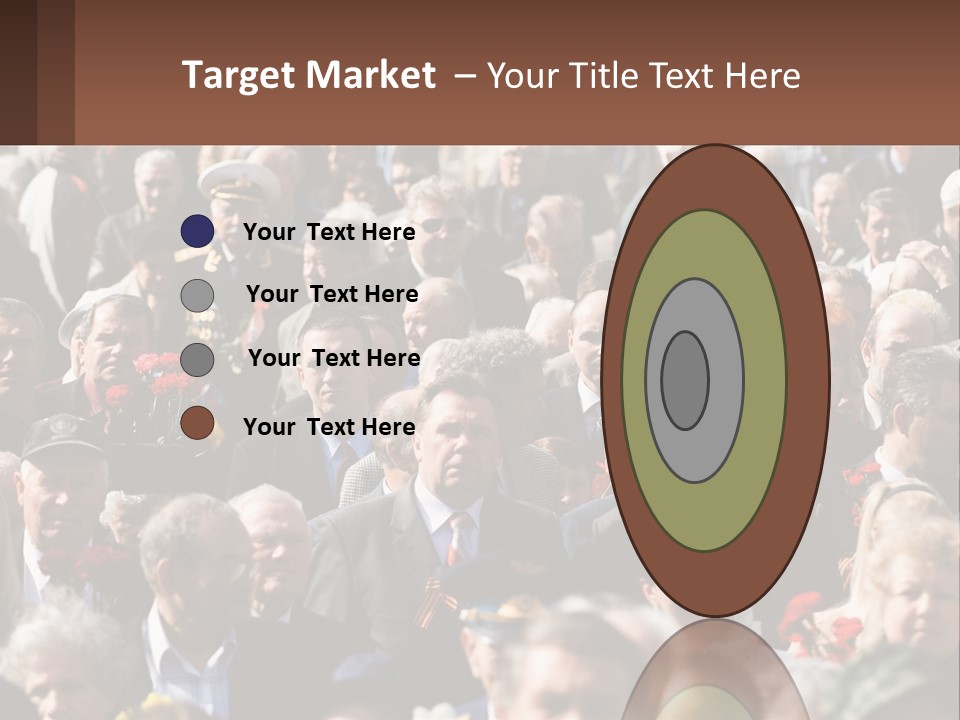 Single Mother Sunset PowerPoint Template