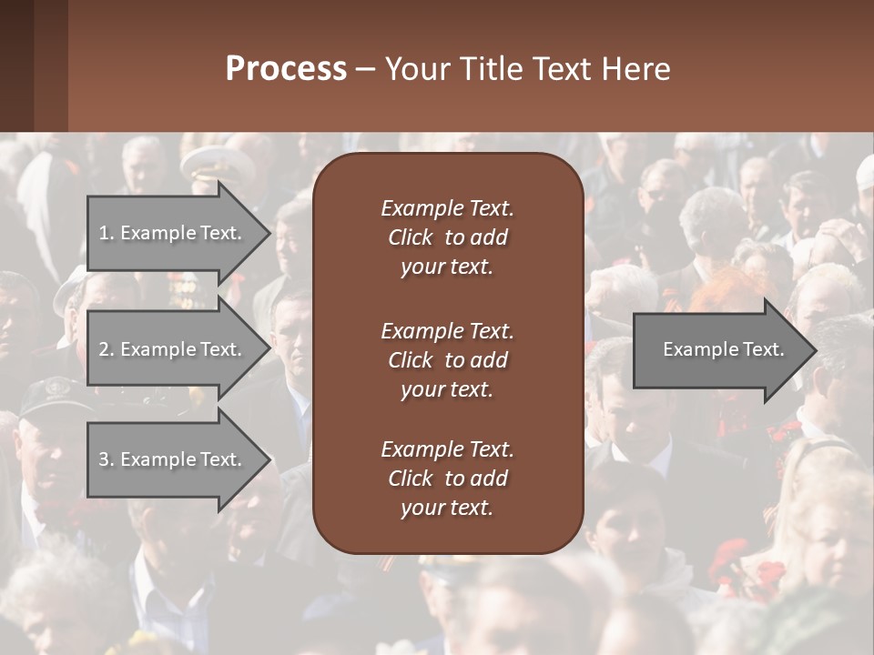 Single Mother Sunset PowerPoint Template