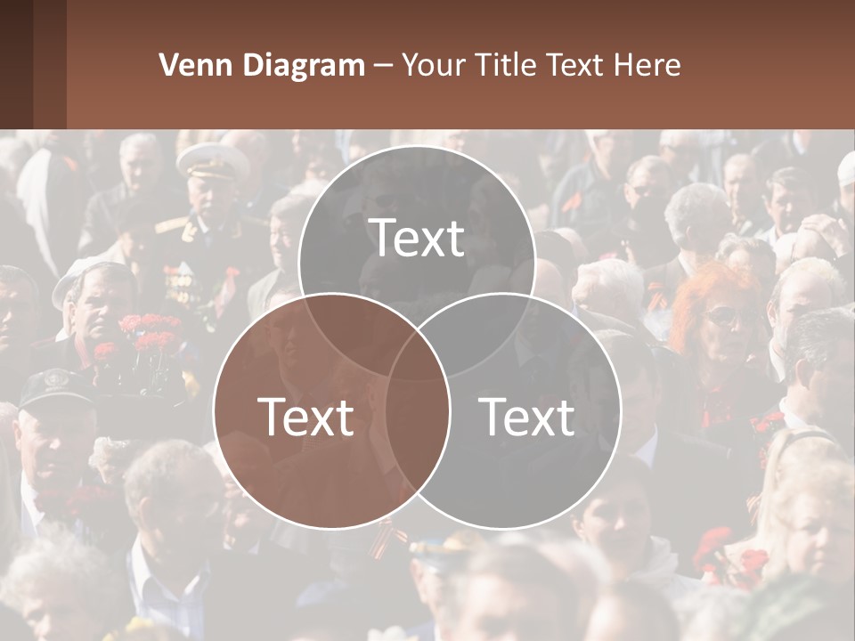Single Mother Sunset PowerPoint Template