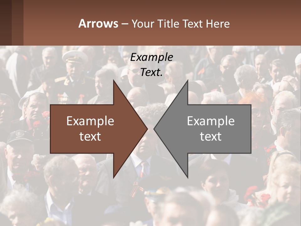 Single Mother Sunset PowerPoint Template