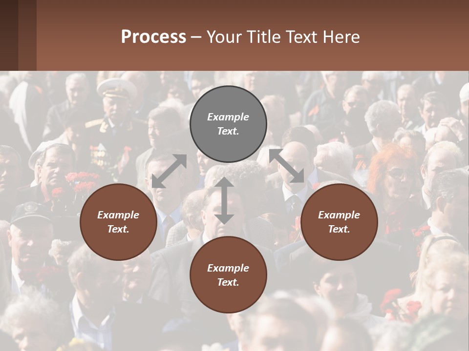 Single Mother Sunset PowerPoint Template