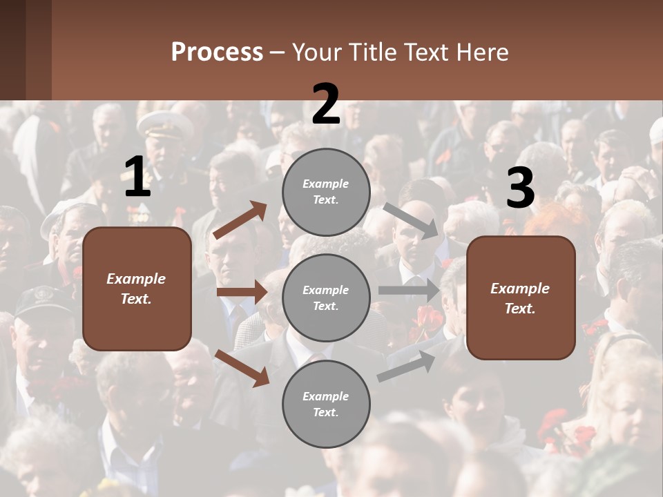 Single Mother Sunset PowerPoint Template