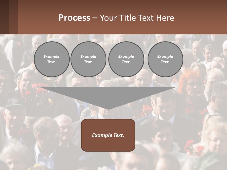 Single Mother Sunset PowerPoint Template