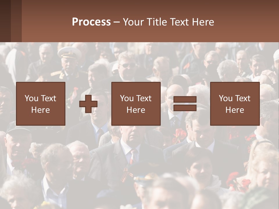 Single Mother Sunset PowerPoint Template