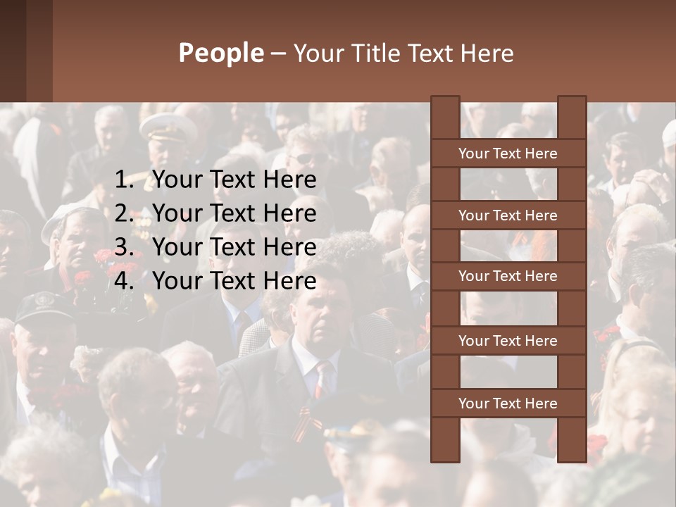 Single Mother Sunset PowerPoint Template