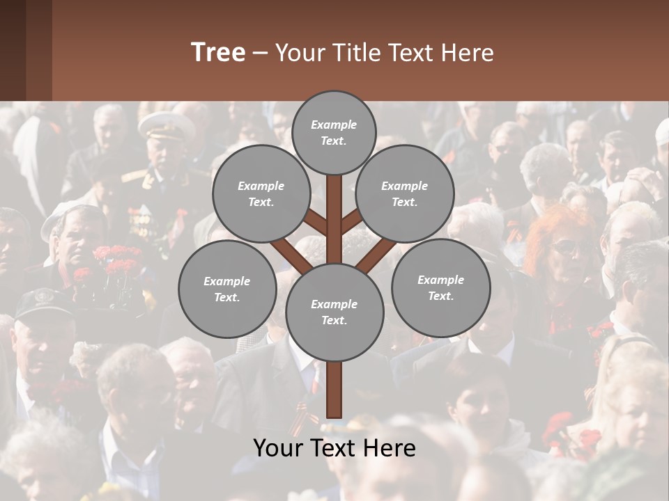 Single Mother Sunset PowerPoint Template