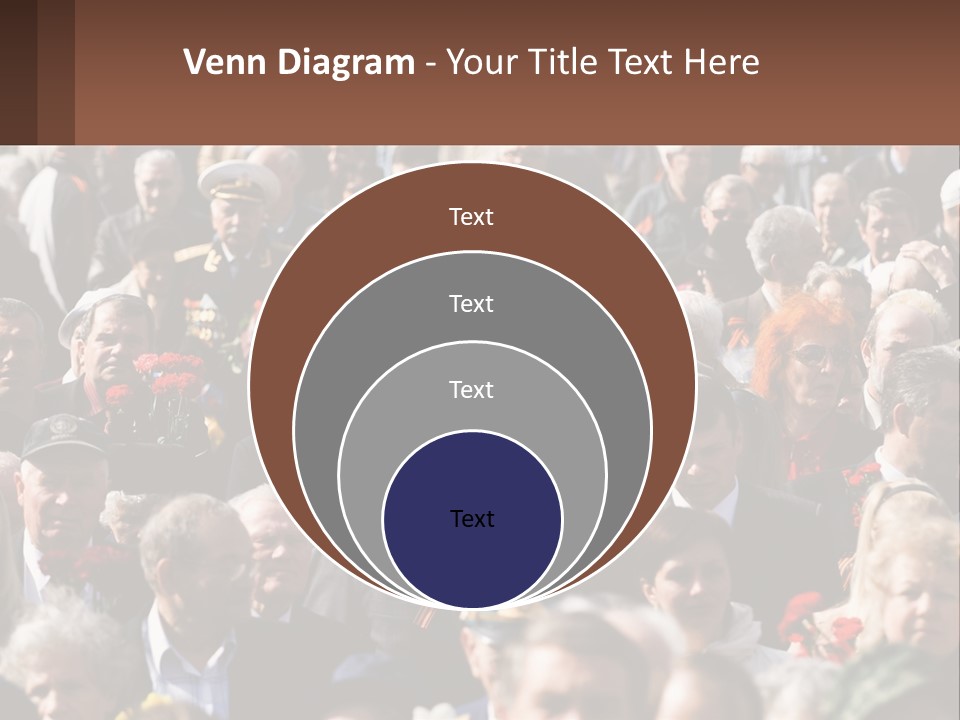 Single Mother Sunset PowerPoint Template