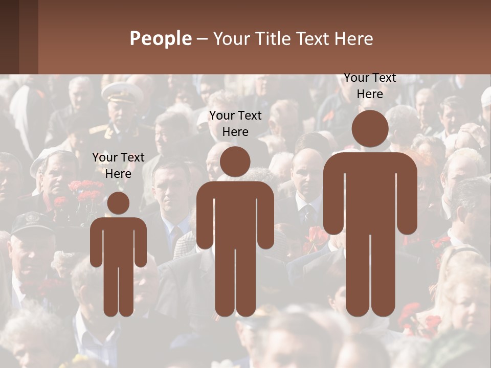 Single Mother Sunset PowerPoint Template