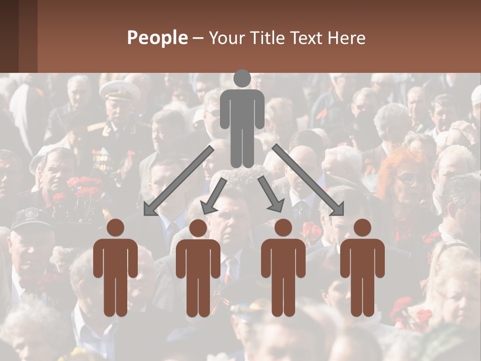 Single Mother Sunset PowerPoint Template