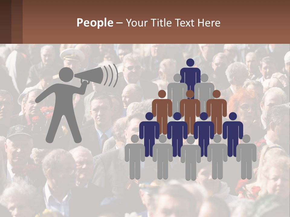 Single Mother Sunset PowerPoint Template