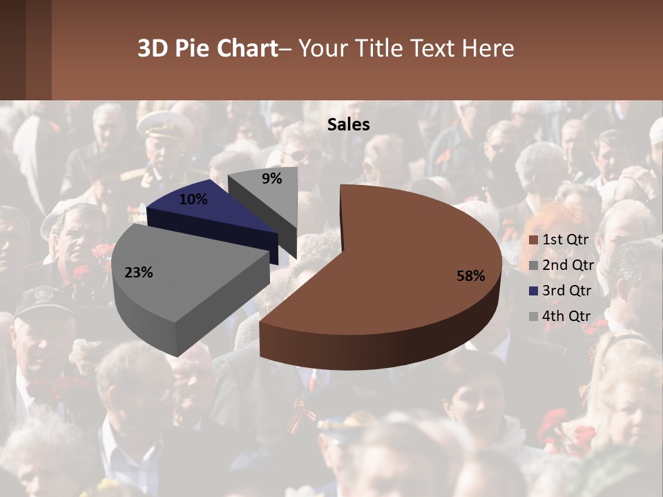 Single Mother Sunset PowerPoint Template